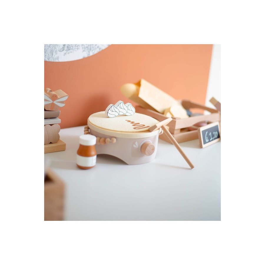 Pannenkoeken maken - nougat