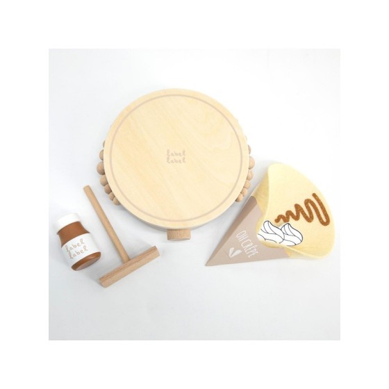 Pannenkoeken maken - nougat