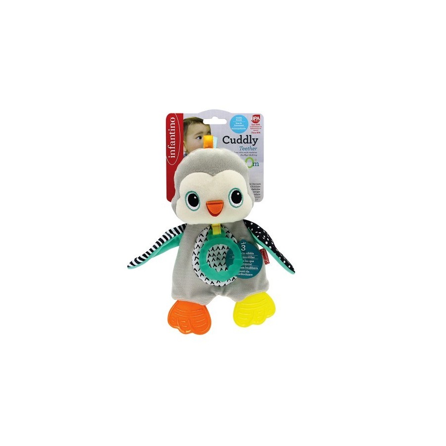 Cuddly Teether Penguin