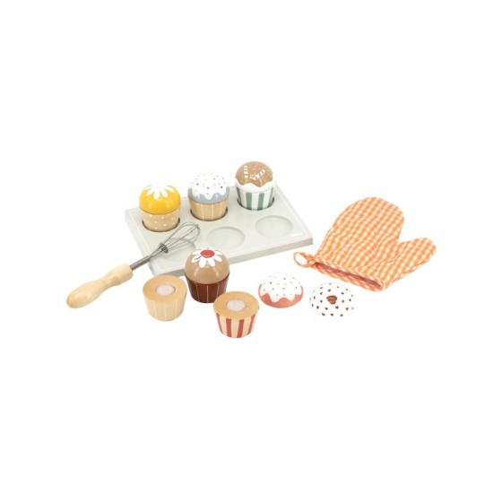 Cupcake set - hout